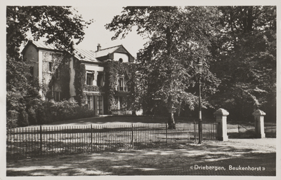 130546 Gezicht op het huis Beukenhorst (Hoofdstraat 53) te Driebergen-Rijsenburg.